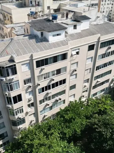 Fachada do Edifício Lafayette, em Copacabana, após obra da Porti Engenharia