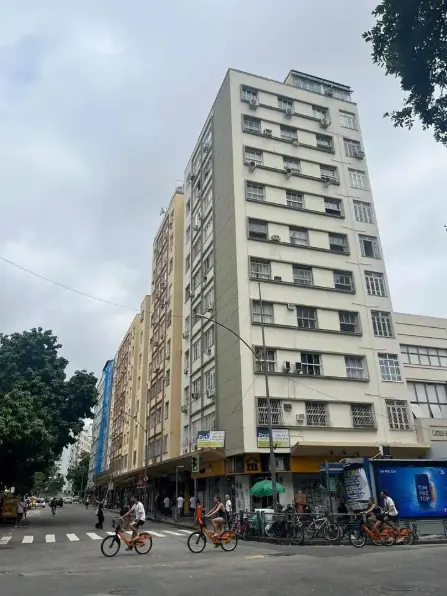 Fachada do Edifício Rio Jari, em Laranjeiras, após obra da Porti Engenharia
